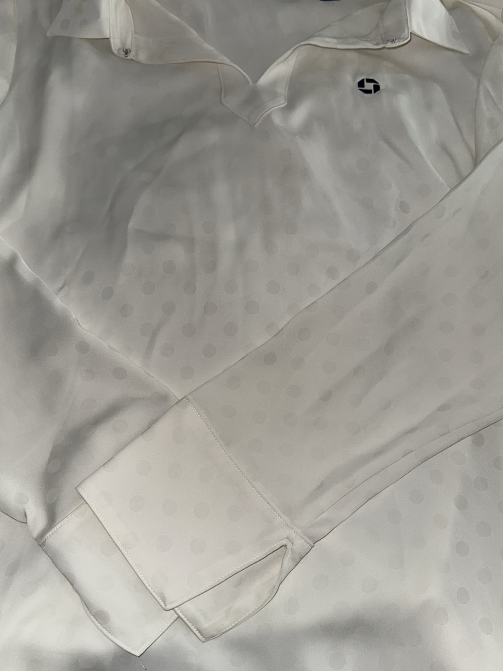 Chase Bank White Long-Sleeve